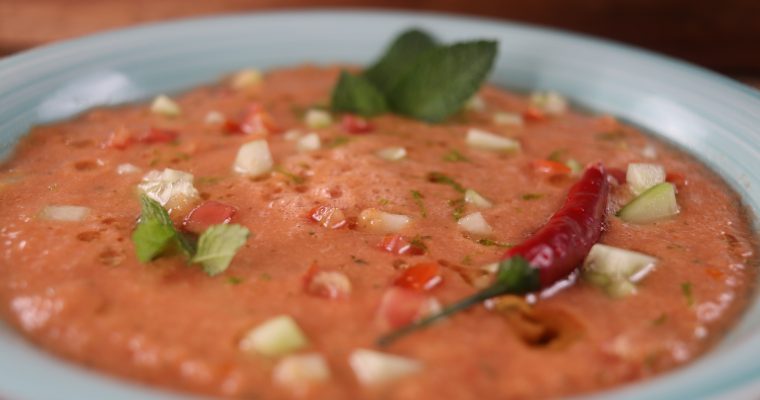 🥣 Mon Gaspacho de Tomates Maison