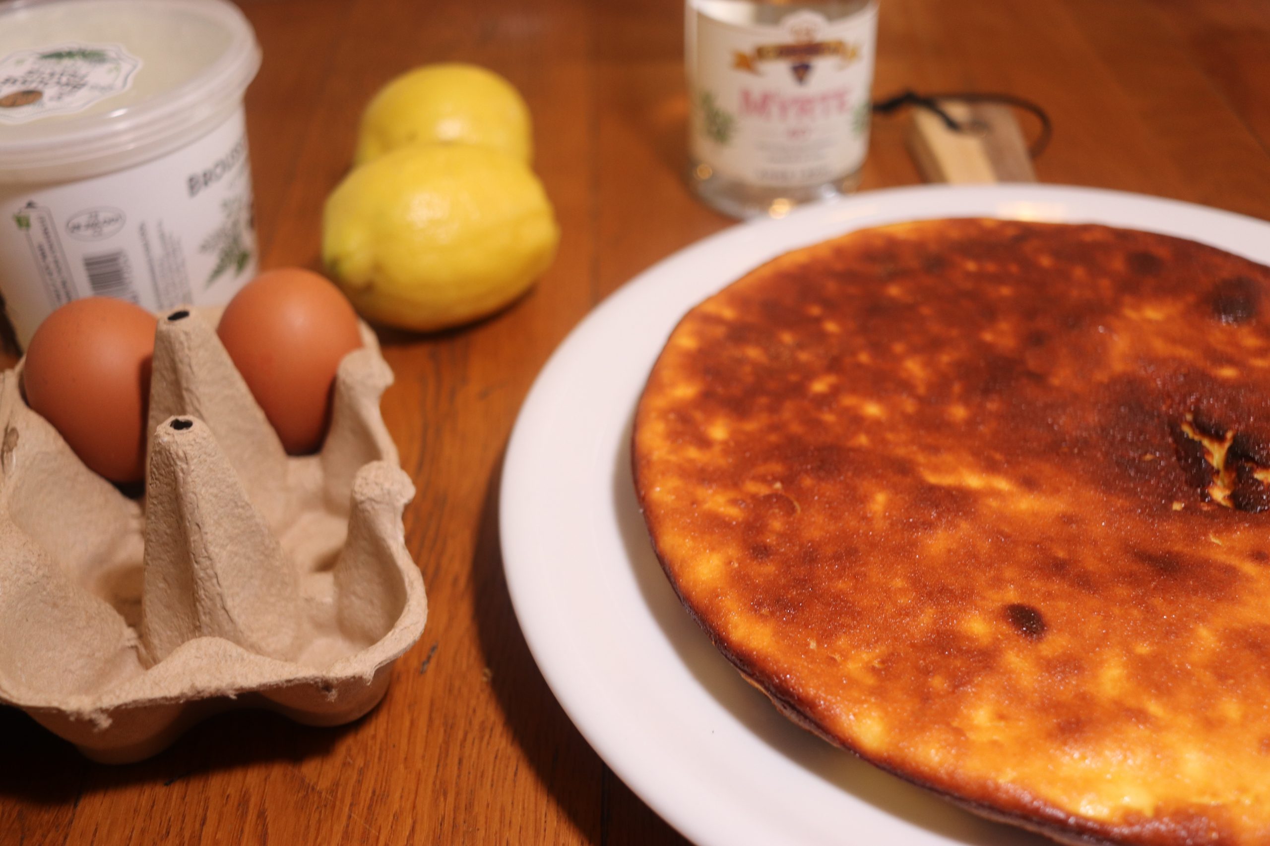 đ§ Fiadone corse : le gĂąteau frais au brocciu et citron